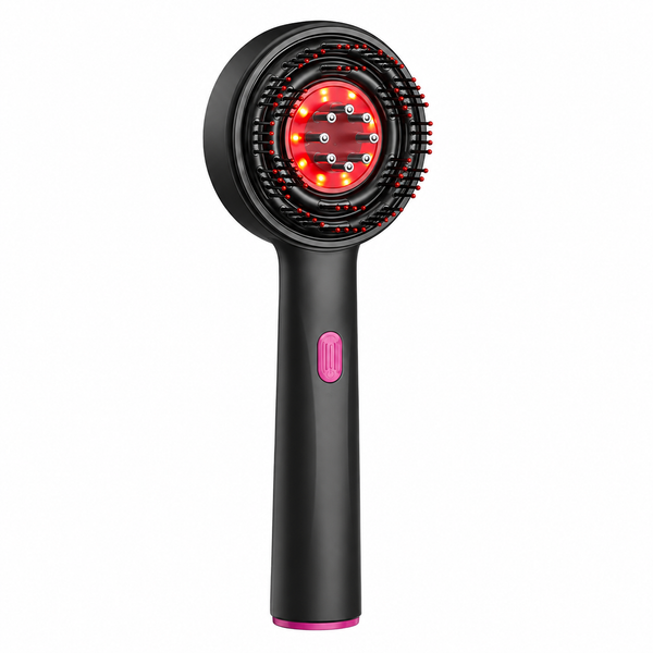 Electric Scalp Massage Comb with Oil Applicator