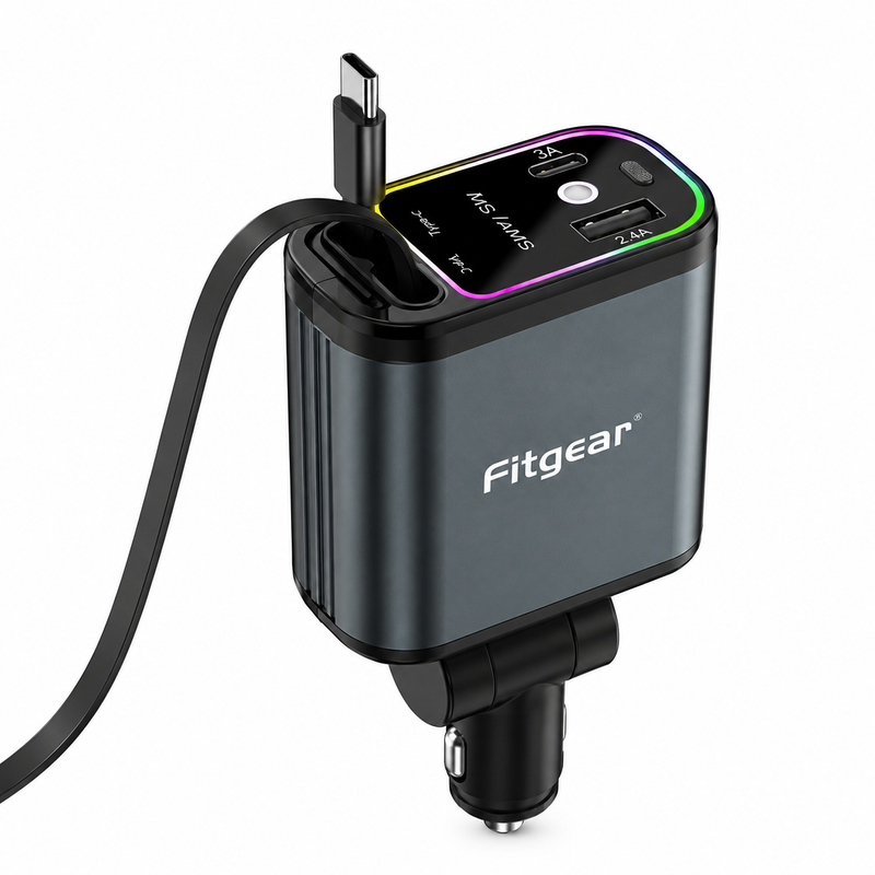 Fitgear FG-G20 Car Charger &amp; FM Transmitter