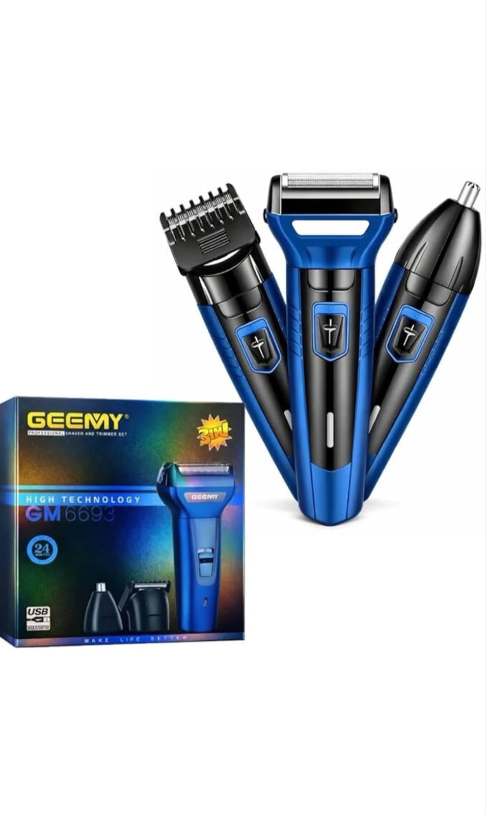GEEMY Professional Shaver And Trimmer Set