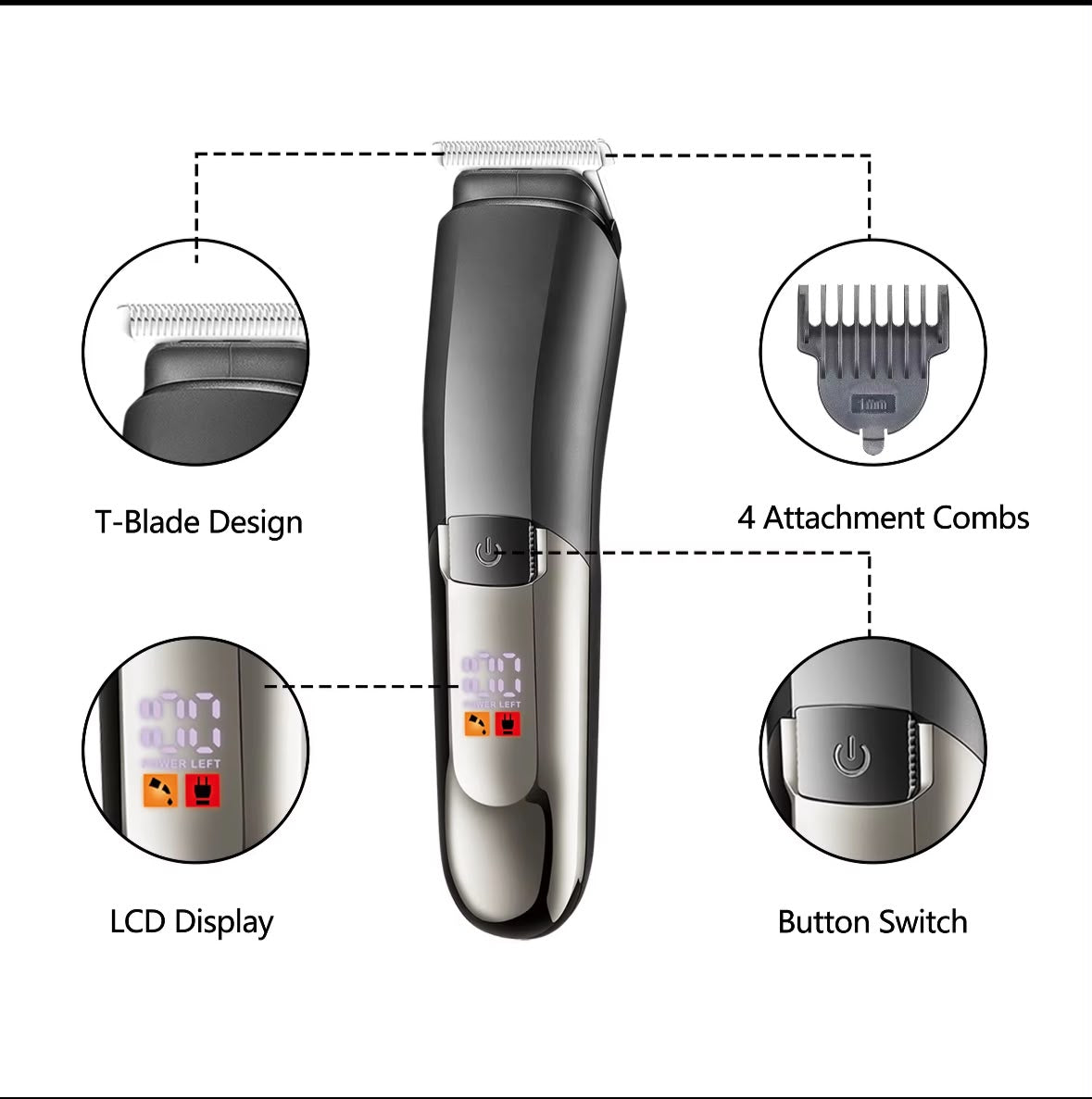 4-in-1 Men's Grooming Kit
