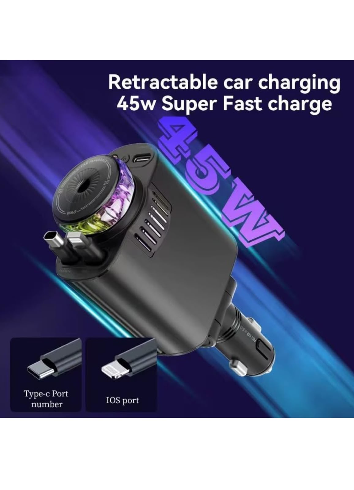 5-in-1 Starlight Car Charger