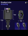 5-in-1 Starlight Car Charger