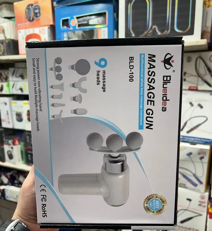 9-head Massaging Gun